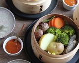 韓国風ごま味噌だれで楽しむ温野菜作り方5写真
