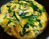 台湾風アサリの卵焼き作り方4写真