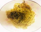 コンビニ食材でシーフード焼きそば作り方3写真