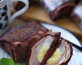 求肥と生チョコ入り♪バナナチョコクレープ作り方19写真