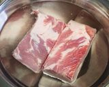 茹でるサムギョプサル☆韓国料理作り方1写真