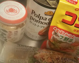 鯖水煮缶＆トマト缶使用　鯖トマ煮込み作り方2写真