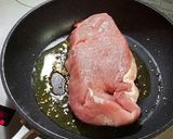 おろしソースの☆濡れない茹で豚作り方2写真