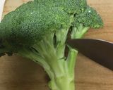 ブロッコリーのごまマヨネーズ作り方1写真