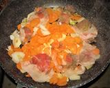 「つくし焼うどん」作り方3写真