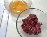 牛玉丼作り方2写真