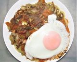 「つくし焼うどん」作り方7写真