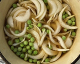 簡単♪うすいえんどうと新玉葱の卵とじ作り方4写真