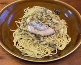 鰆とふきのとうのパスタ作り方7写真