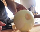 レンジでチン！だけで新玉ねぎのポタージュ作り方1写真