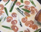 アスパラと海老の檸檬クリームパスタ♪作り方8写真