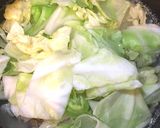 あさりとキャベツのみそ汁/簡単ダイエット作り方12写真