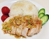 簡単鶏ムネ肉でシンガポールチキンライス作り方4写真