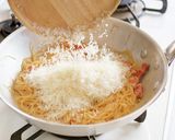 生クリーム不使用☆カルボナーラ焼ビーフン作り方7写真