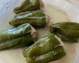 レンジで時短簡単！ピーマンの肉詰め作り方3写真
