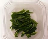 レンジで2分♪ピーマンの塩昆布ナムル作り方2写真