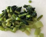 野沢菜のピリ辛炒め作り方1写真