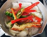 ブータン料理のエマダツィ風スープ作り方3写真