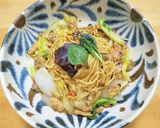 ごはんですよ！でアサリとキャベツのパスタ作り方5写真