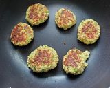 高野豆腐とシーチキンでハンバーグ作り方3写真