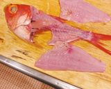 金目鯛のお造り【湯引き刺身】作り方2写真