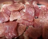 豚肉の唐揚げベリーソース作り方1写真