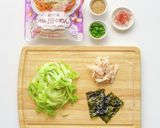 混ぜるだけ！ピリ辛 冷やしサラダ担々めん作り方2写真