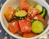 トマトときゅうりの中華サラダ作り方5写真