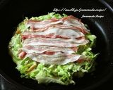 春キャベツたっぷりのお好み焼き作り方4写真