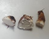 里芋の皮剥きのコツと、お好み焼き作り方5写真
