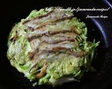 春キャベツたっぷりのお好み焼き作り方5写真