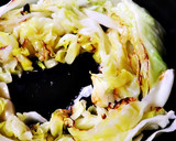 焼きキャベツとはまぐりの酒蒸し作り方4写真