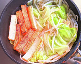 揚げかまぼことキャベツ・もやしの味噌炒め作り方8写真