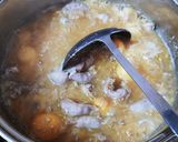 鶏もつ豆腐(味噌味)作り方3写真