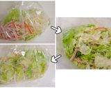 レタスともやしのうま塩サラダ作り方4写真