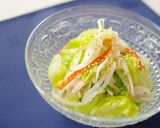 レタスともやしのうま塩サラダ作り方5写真