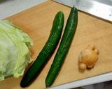 さけ缶＋キャベツときゅうりの塩もみ作り方1写真