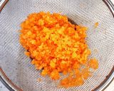 #離乳食 中期 にんじん作り方4写真