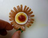 ☆キャラ弁♬ウインナーのひまわり☆作り方5写真