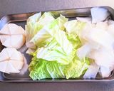 あさりと白菜・大根のラーメン作り方1写真