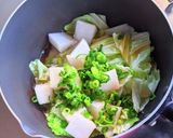 あさりと白菜・大根のラーメン作り方2写真