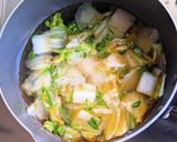 あさりと白菜・大根のラーメン作り方3写真