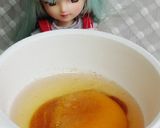 リカちゃん♡絹さやスクランブル添え鮭作り方14写真