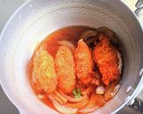 牡蠣フライの玉子とじ丼作り方4写真