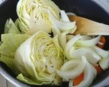 大きめ野菜とウインナーの“食べる”スープ作り方5写真