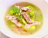ブロッコリーの♡シンプル塩バタースープ♡作り方8写真