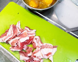 もんじゃ焼きみたいな、もやし卵炒め作り方3写真