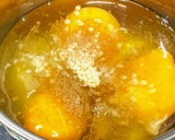 もんじゃ焼きみたいな、もやし卵炒め作り方4写真
