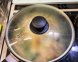 もんじゃ焼きみたいな、もやし卵炒め作り方8写真