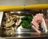 舞茸とほうれん草の和風パスタ作り方1写真